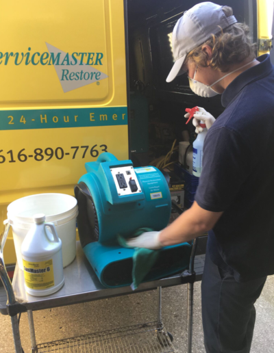 servicemaster water damage restoration